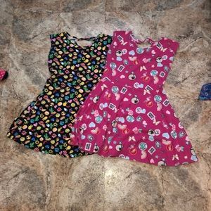 Rainbow, emoji, butterflies dresses